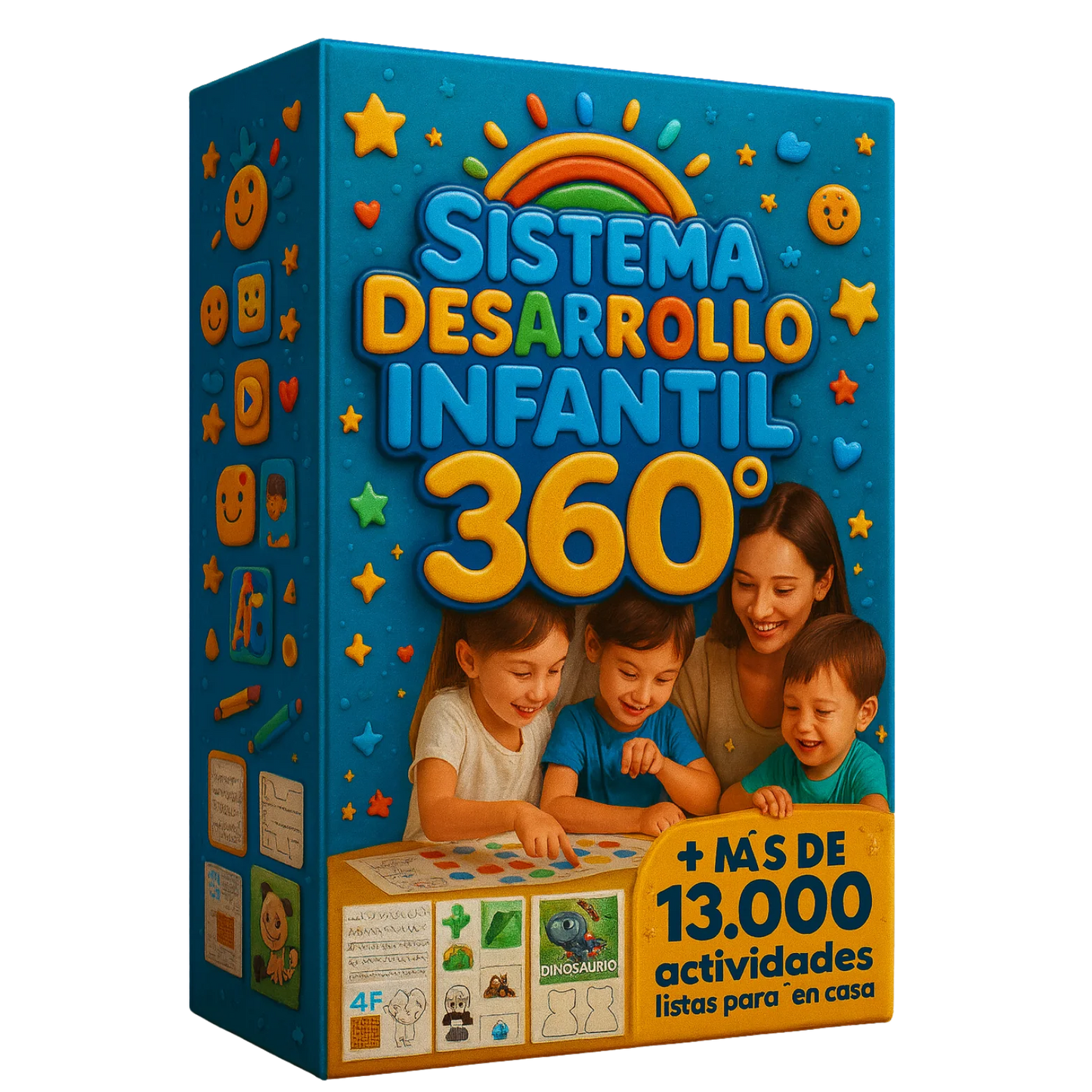 Sistema de Desarrollo Infantil 360: +13.000 Actividades listas para imprimir