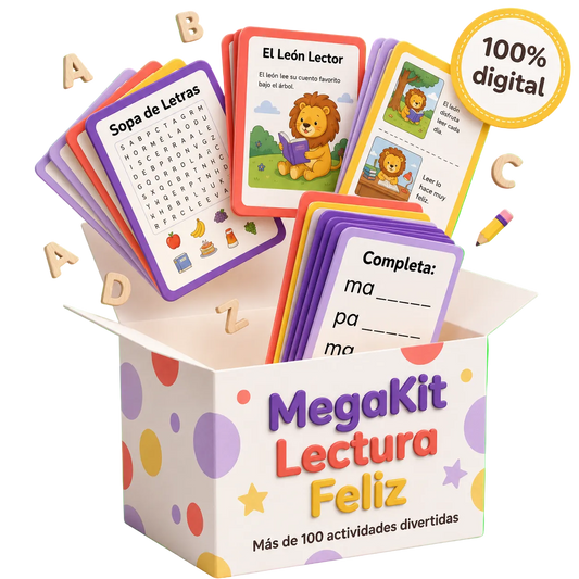 Tu hijo aprenderá a leer jugando | +100 actividades